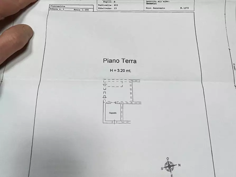 Immagine 3 di Casa indipendente in vendita  in CASALDUNI VIA P. GUGLIELMUCCI a Casalduni