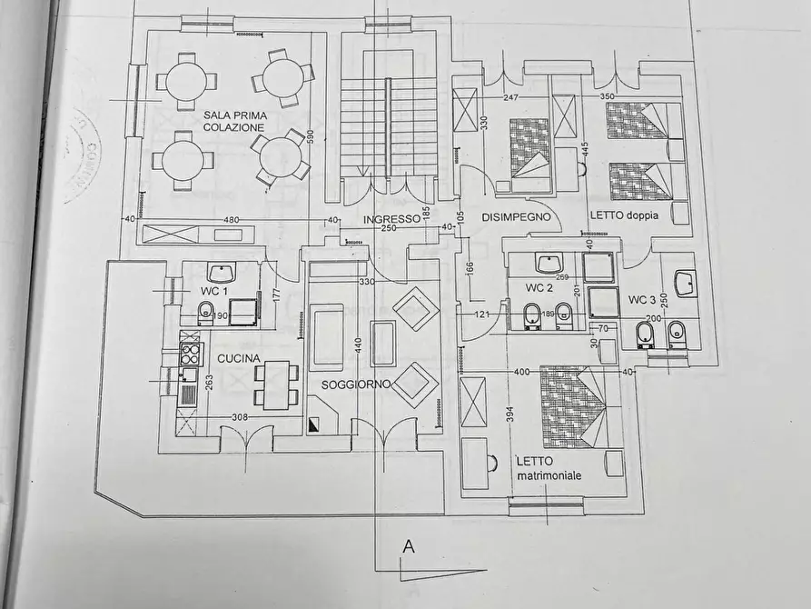 Immagine 5 di Casa indipendente in vendita  in CASALDUNI VIA P. GUGLIELMUCCI a Casalduni