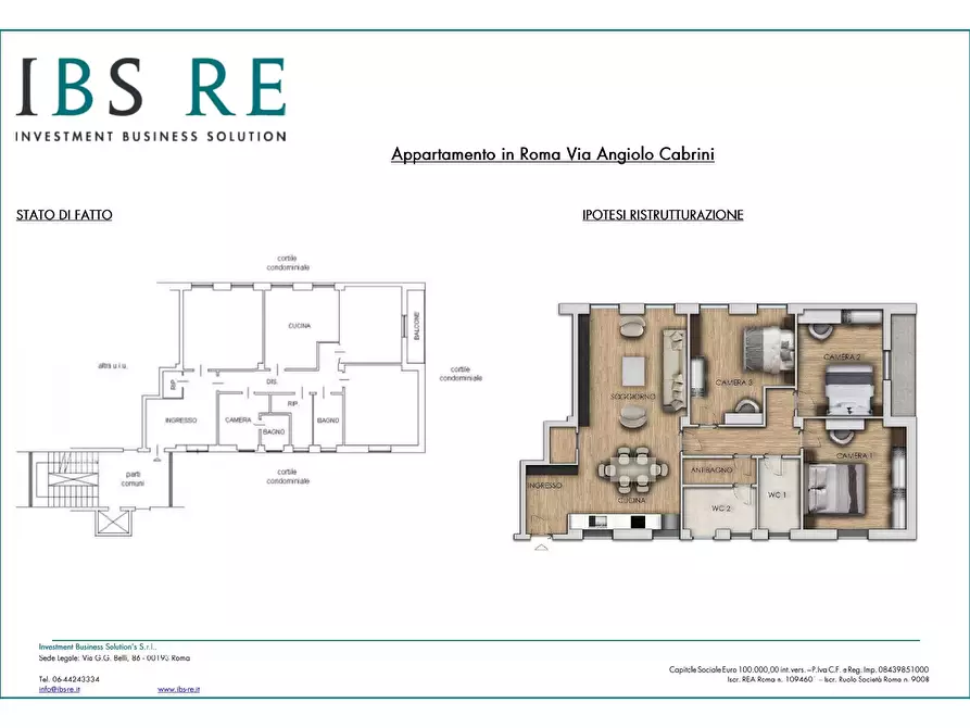 Immagine 21 di Appartamento in vendita  in Via Angiolo Cabrini a Roma