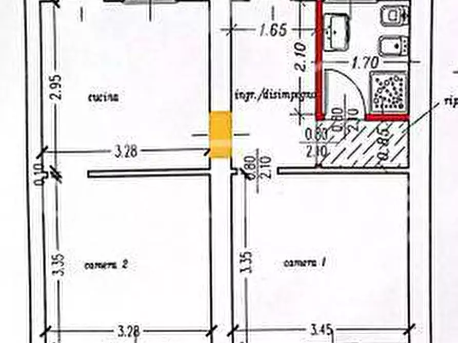 Immagine 17 di Appartamento in vendita  in Via Pusiano a Milano