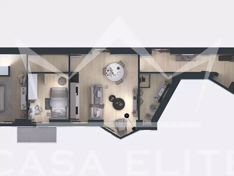 Immagine 15 di Appartamento in vendita  in Via Cuneo a Milano