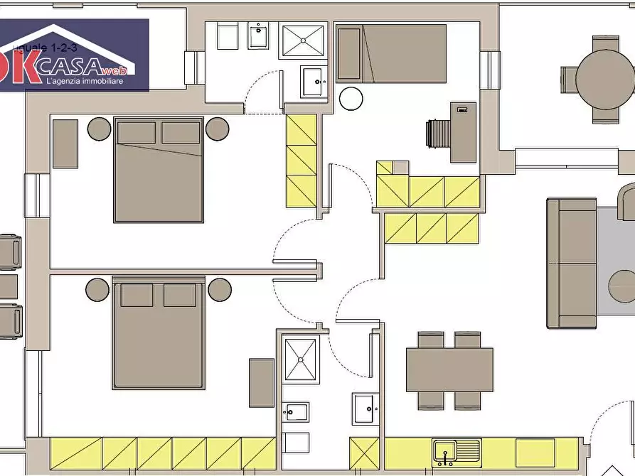 Immagine 6 di Appartamento in vendita  in VIA ABBA a Peschiera Del Garda
