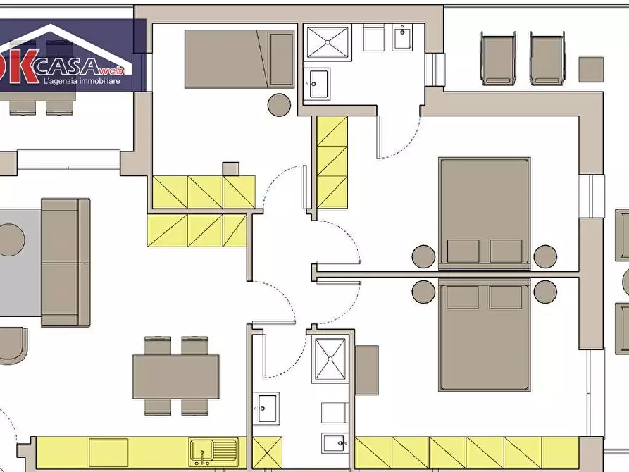Immagine 6 di Appartamento in vendita  in VIA ABBA a Peschiera Del Garda