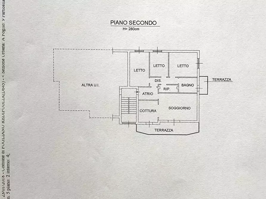 Immagine 23 di Appartamento in vendita  in Via martiri della Libertà a Fogliano Redipuglia