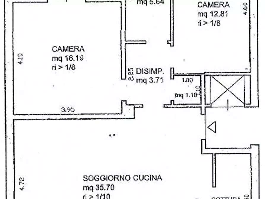 Immagine 21 di Appartamento in vendita  in via benedettine a Verona