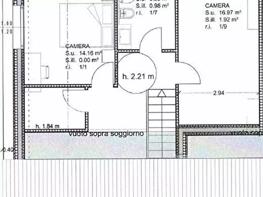 Immagine 3 di Villetta a schiera in vendita  in via Unità d'Italia a Zevio