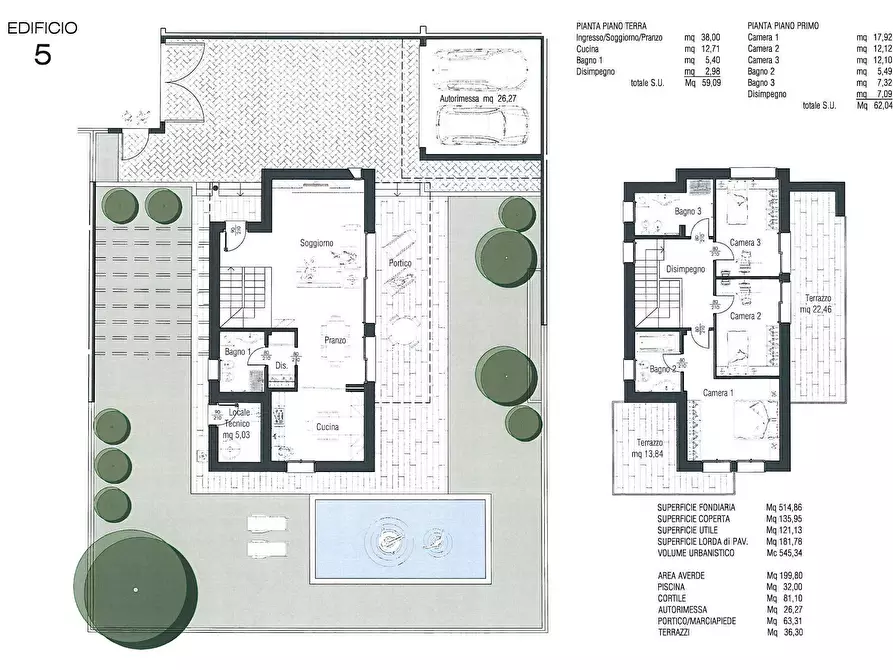 Immagine 7 di Terreno residenziale in vendita  in San Carlo Borromeo a Cassano Magnago