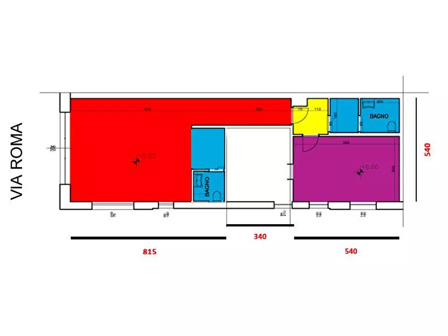 Immagine 3 di Locale commerciale in vendita  in Roma a Lonate Pozzolo