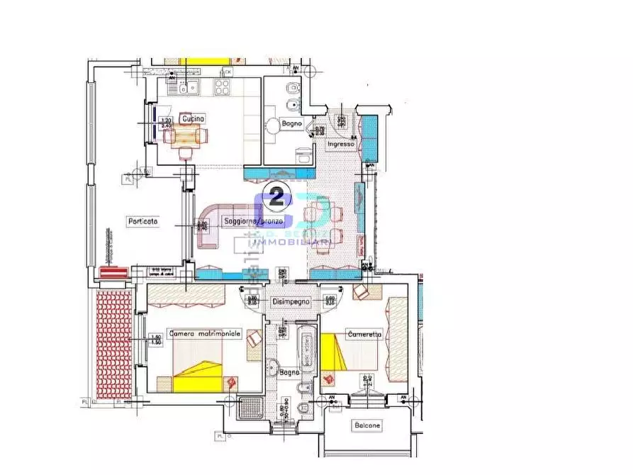 Immagine 25 di Appartamento in vendita  a Inzago