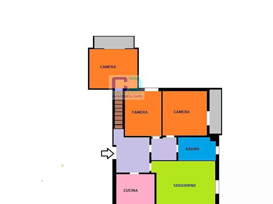 Immagine 15 di Appartamento in vendita  in via gatti a Truccazzano