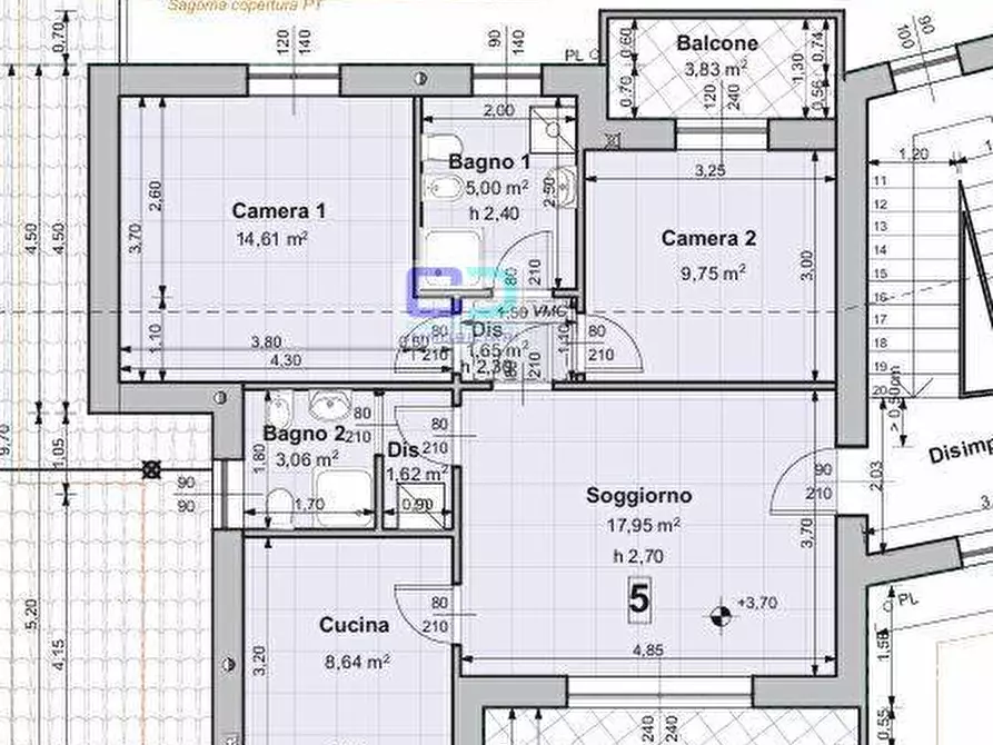 Immagine 6 di Appartamento in vendita  in VIA LAZZARETTO a Pozzuolo Martesana