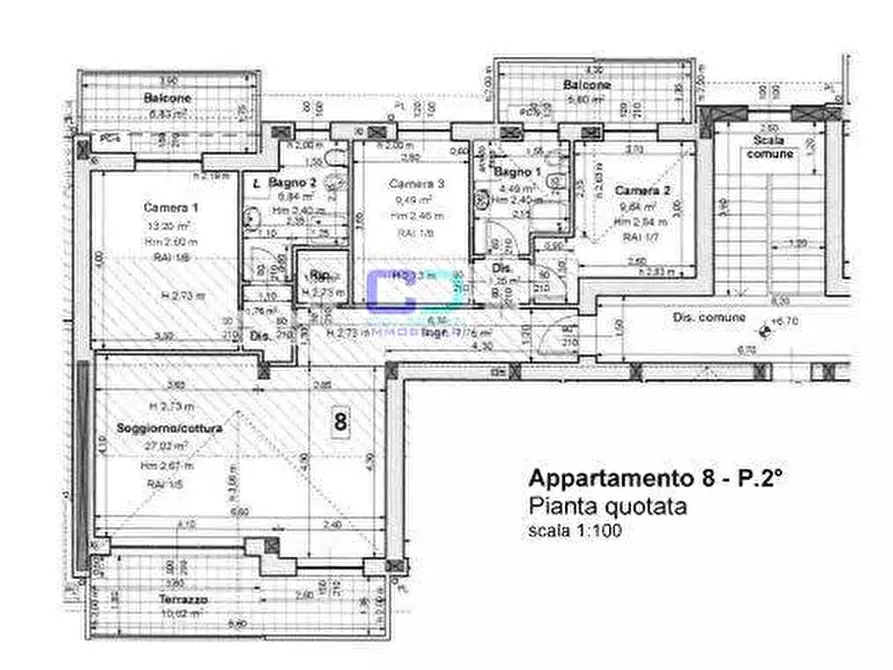 Immagine 25 di Appartamento in vendita  in RITA LEVI MONTALCINI a Cassano D'adda