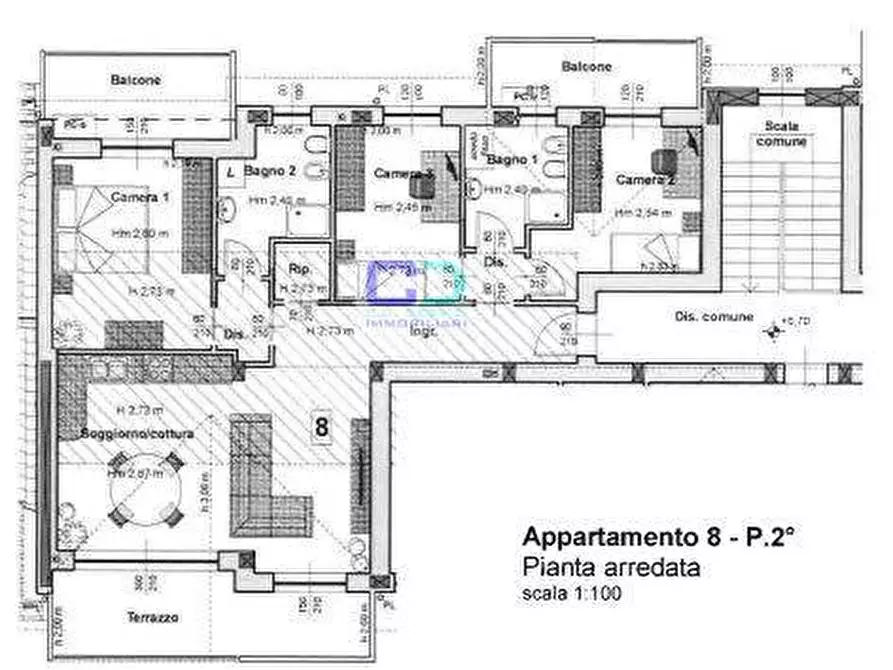 Immagine 24 di Appartamento in vendita  in RITA LEVI MONTALCINI a Cassano D'adda