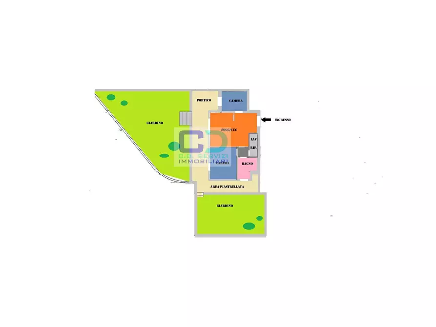 Immagine 17 di Appartamento in vendita  in MOZART a Liscate