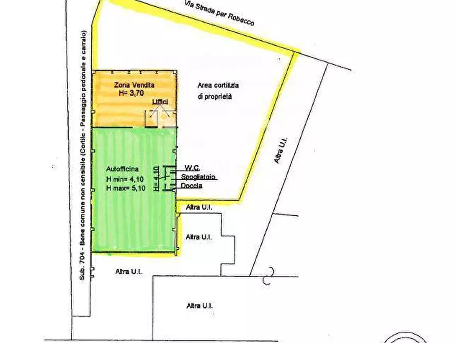 Immagine 29 di Capannone industriale in vendita  in Via per Robecco a Magenta