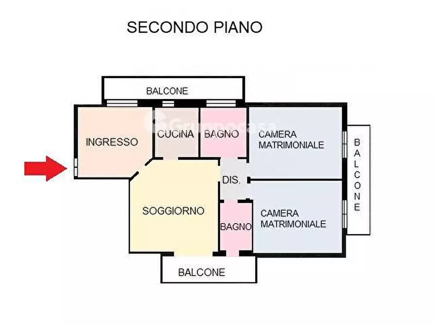 Immagine 25 di Appartamento in vendita  in Via Cavalieri di Vittorio Veneto a Robecco Sul Naviglio