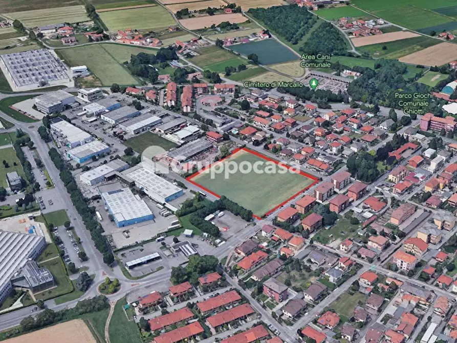 Immagine 2 di Terreno residenziale in vendita  in Via De Gasperi/Via Edison/Via Nobel a Marcallo Con Casone