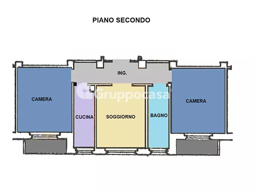 Immagine 29 di Appartamento in vendita  in via Mazzini a Magenta