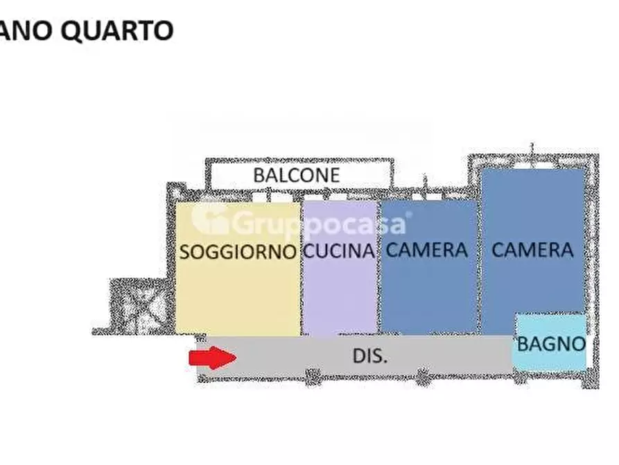 Immagine 22 di Appartamento in vendita  in Via Volturno a Magenta