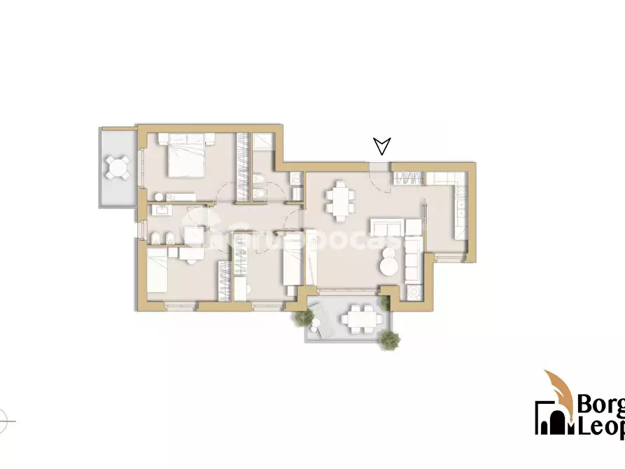 Immagine 24 di Appartamento in vendita  in Via Novara a Magenta