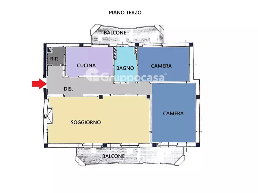 Immagine 21 di Appartamento in vendita  in via Enrico Fermi a Boffalora Sopra Ticino
