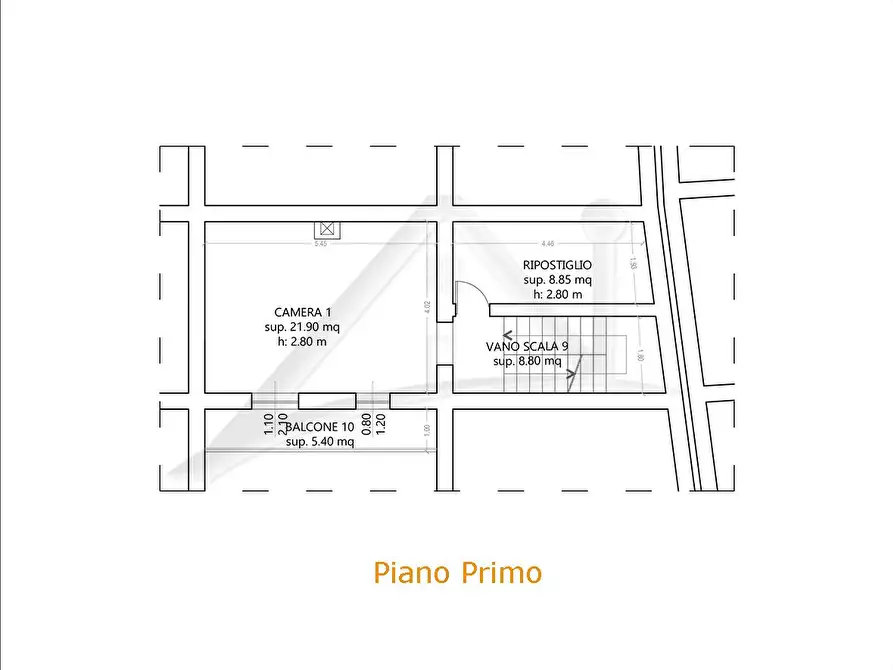 Immagine 22 di Appartamento in vendita  in Via della Piega a Sant'eusanio Forconese