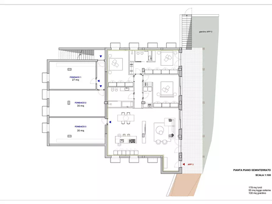 Immagine 5 di Appartamento in vendita  in Contrada San Giovanni a Montefiore Dell'aso