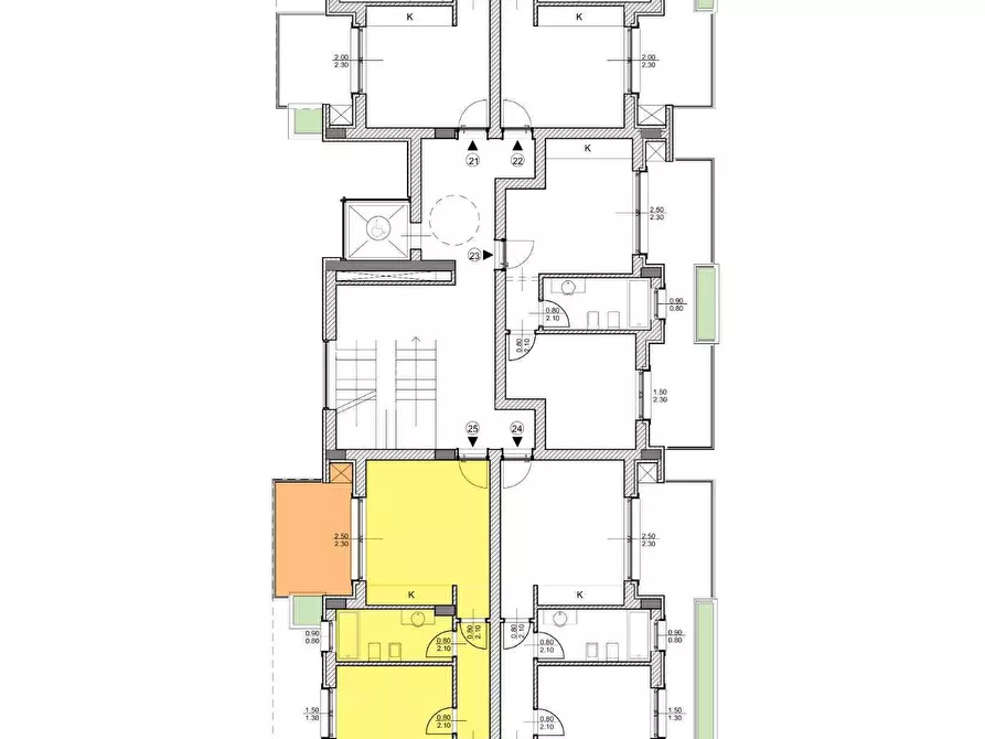 Immagine 2 di Appartamento in vendita  in Via dei Mille a San Benedetto Del Tronto