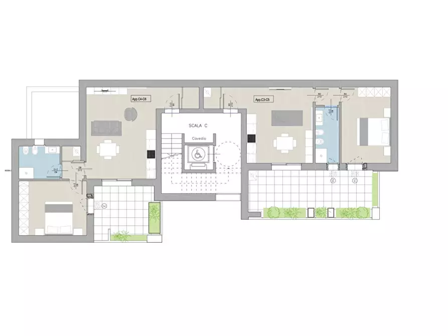 Immagine 8 di Appartamento in vendita  in Via Formentini a San Benedetto Del Tronto