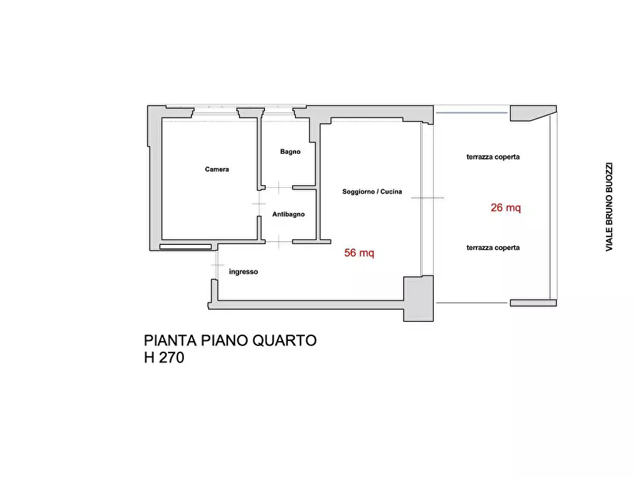 Immagine 23 di Appartamento in vendita  in Viale Bruno Buozzi a San Benedetto Del Tronto