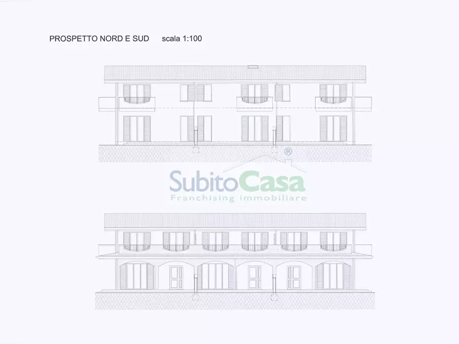 Immagine 22 di Villetta a schiera in vendita  in Via Degli Orti a Rosciano