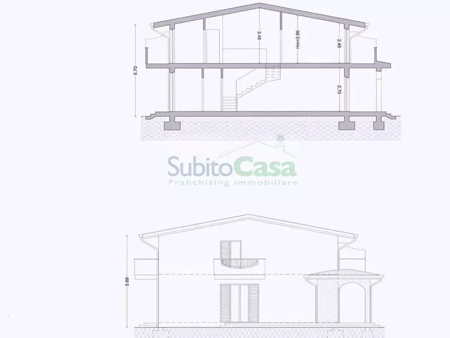 Immagine 20 di Villetta a schiera in vendita  in Via Degli Orti a Rosciano