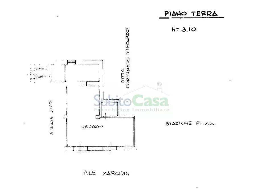 Immagine 16 di Locale commerciale in affitto  in Piazza Marconi a Chieti