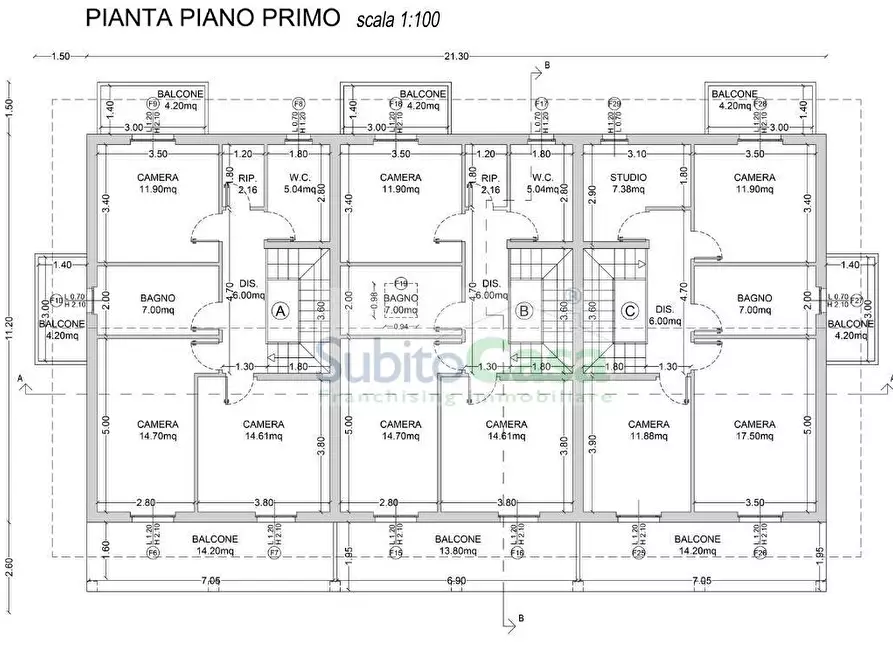 Immagine 6 di Villetta a schiera in vendita  in Via Degli Orti a Rosciano