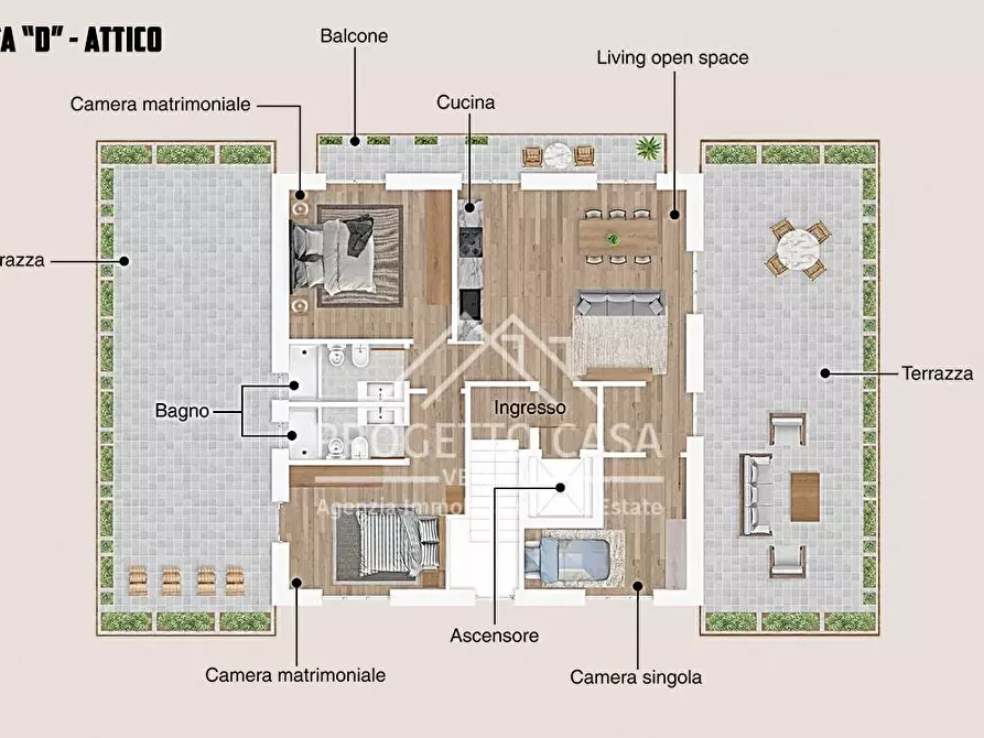 Immagine 7 di Appartamento in vendita  in VIA VITTORIO VENETO a Camaiore
