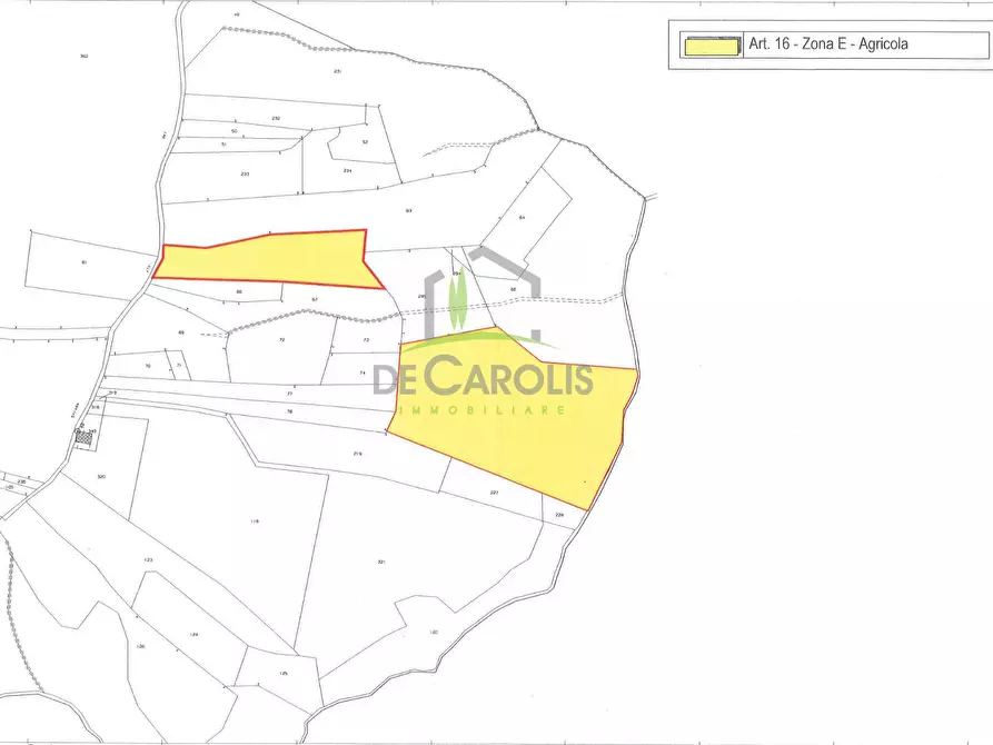 Immagine 11 di Terreno residenziale in vendita  in Contrada Cesenà ALto a Campli