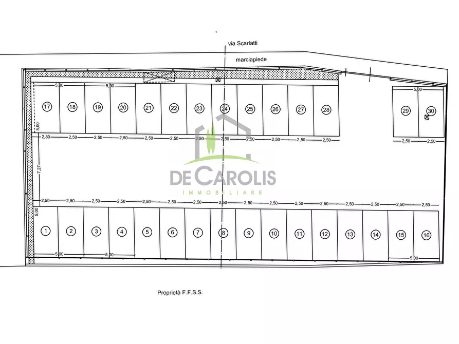 Immagine 6 di Box auto in vendita  in Via Scarlatti a San Benedetto Del Tronto