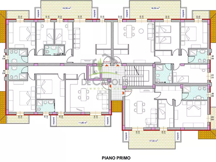 Immagine 3 di Appartamento in vendita  in Regina Pacis a Monteprandone