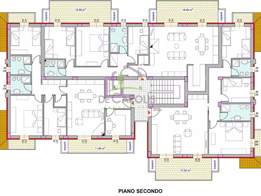 Immagine 4 di Appartamento in vendita  in Regina Pacis a Monteprandone