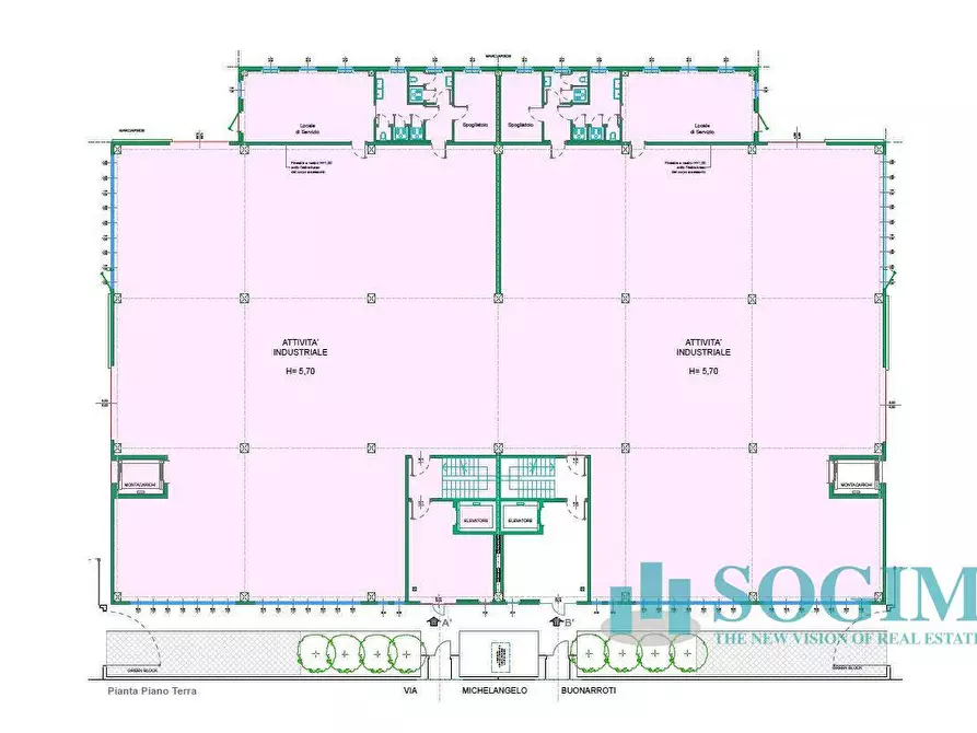 Immagine 6 di Capannone industriale in affitto  in via buonarroti a Cologno Monzese