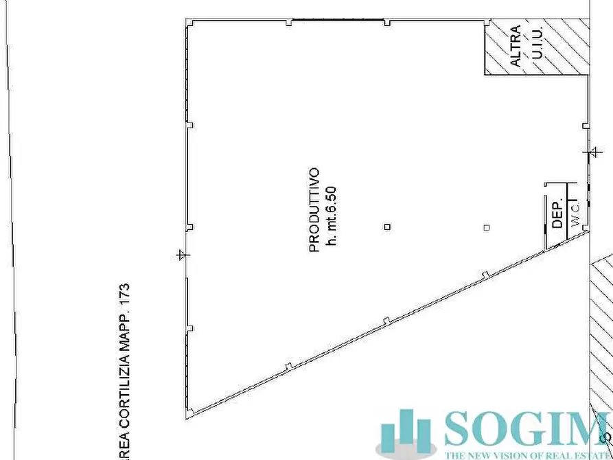 Immagine 3 di Capannone industriale in vendita  a Lissone