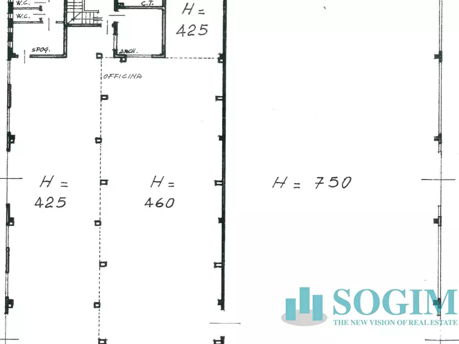 Immagine 4 di Capannone industriale in vendita  in Via Belvedere a Trezzo Sull'adda
