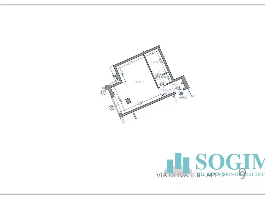 Immagine 15 di Appartamento in vendita  in via Olivari a Milano