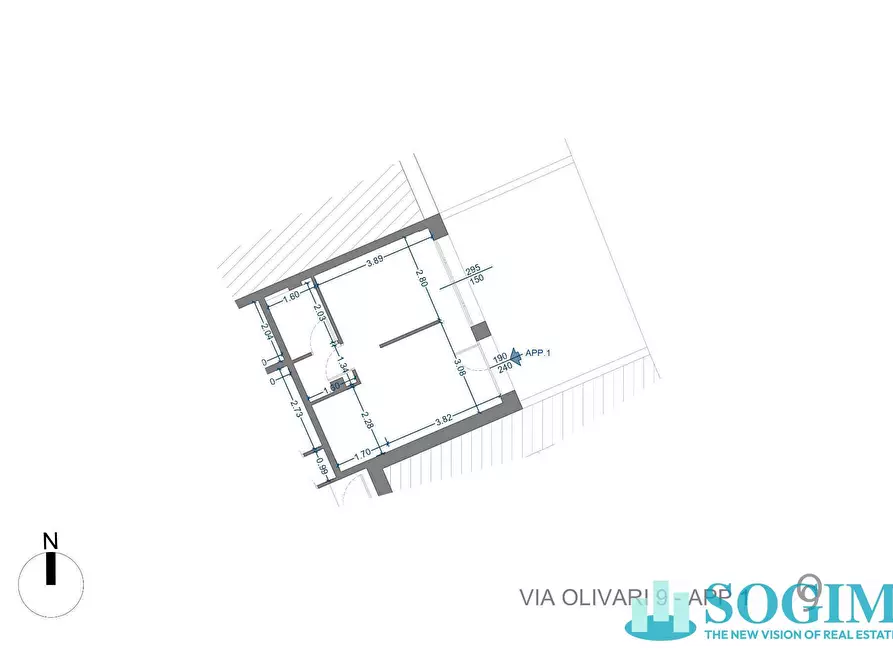 Immagine 16 di Appartamento in vendita  in via Olivari a Milano