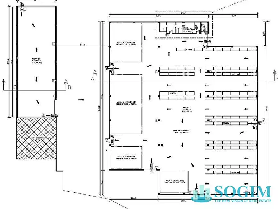 Immagine 5 di Capannone industriale in vendita  in VIA SERIO a Opera