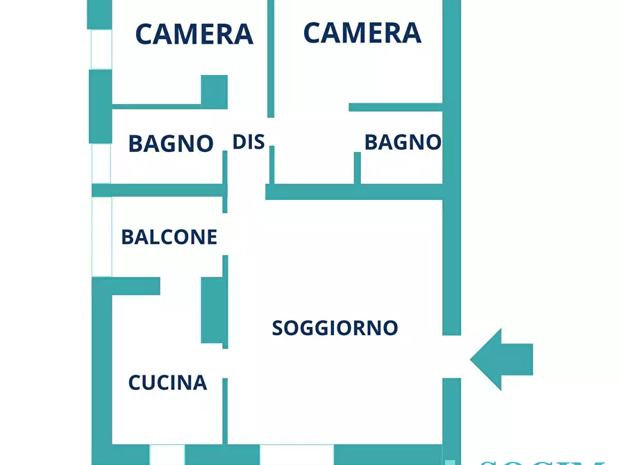 Immagine 29 di Appartamento in vendita  in Via Bellini a Sesto San Giovanni