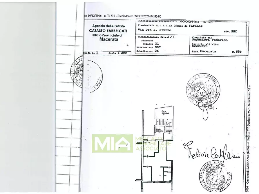 Immagine 24 di Appartamento in vendita  in sarnano a Sarnano