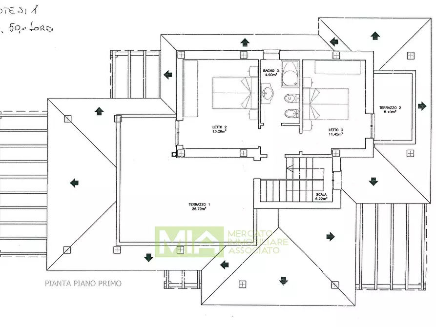 Immagine 29 di Rustico / casale in vendita  in contrada corneto a Carassai