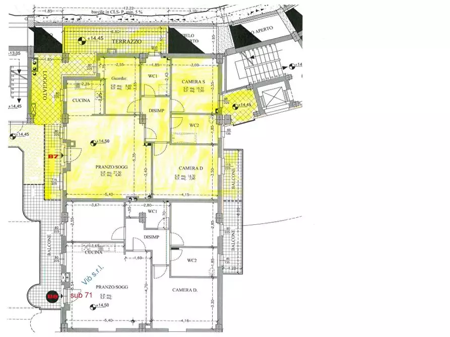 Immagine 15 di Appartamento in vendita  a Amandola