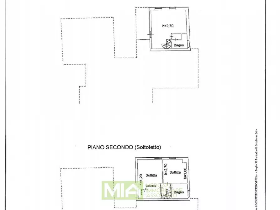 Immagine 21 di Appartamento in vendita  in Montazzolino a Montefortino